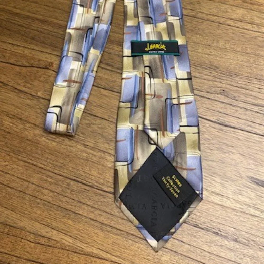 JERRY GARCIA Scales Collection Thirty-Seven Necktie, Extra-long